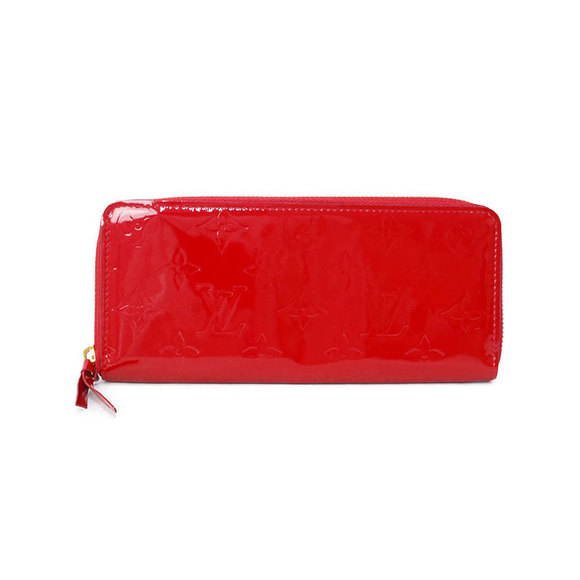 Louis Vuitton Clemence Long Zip Wallet Portefeuille Vernis - Picture 1 of 5